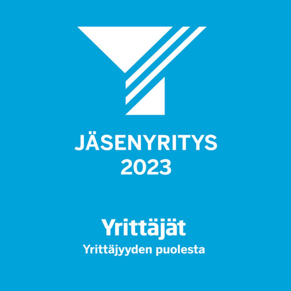 Suomen yrittajat 2021 jäsenyritys logo