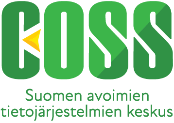 Suomen avoimien tietojärjestelmien keskus – COSS ry logo